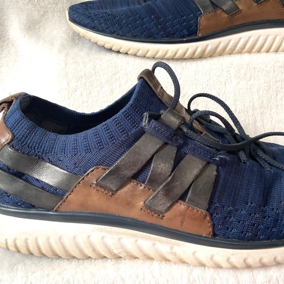 Cole Haan GrandMotion Lace Up Woven Comfort StitchLite Sneakers Sz 9.5M - Picture 4 of 13